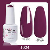 116 color 15ML Nail Gel Polish Matte Top Coat Semi Permanent-BH01008-Veeddydropshipping